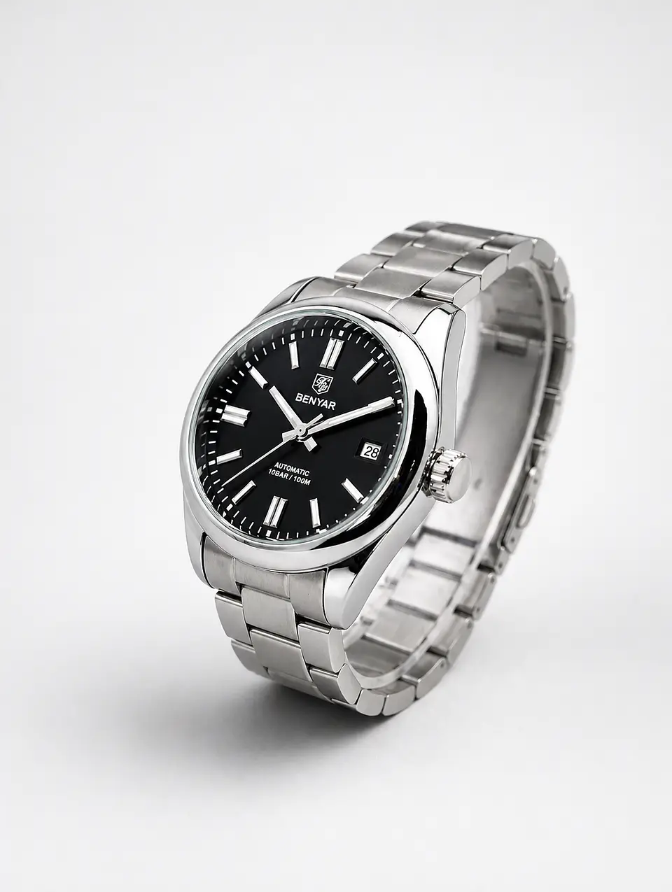 Benyar 5185 Automático Acero Clásico Negro 3