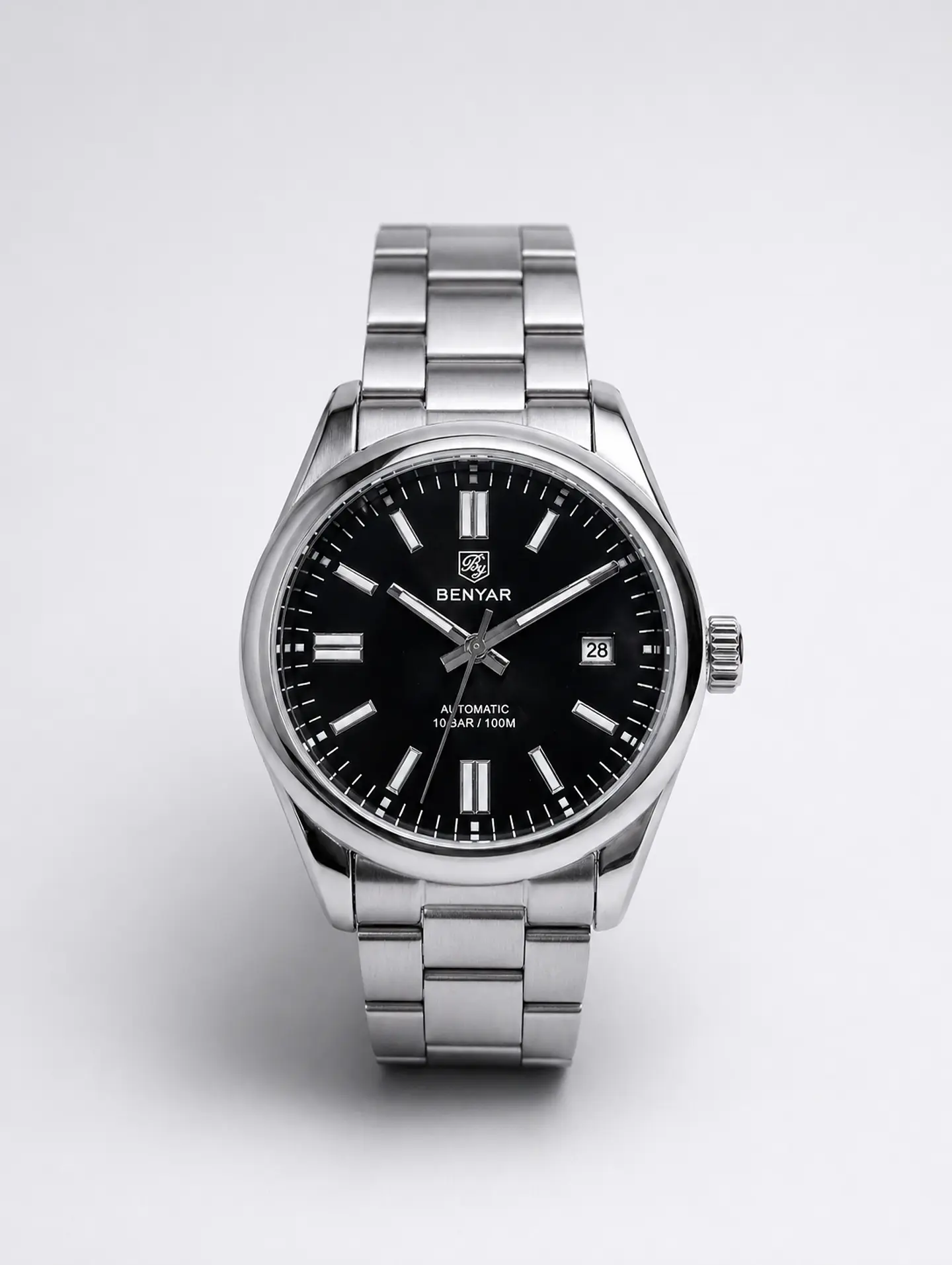 Benyar 5185 Automático Acero Clásico Negro 1