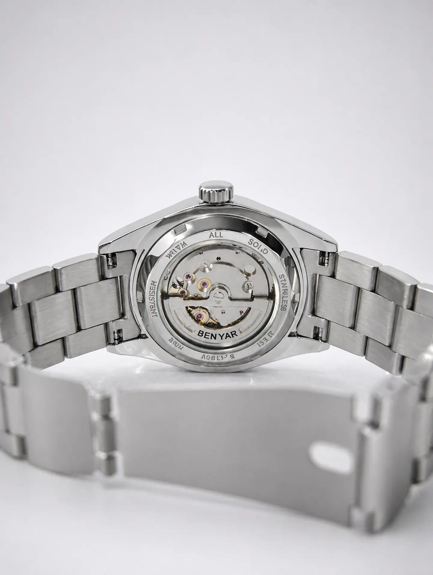 Benyar 5185 Automático Acero Clásico Negro 4