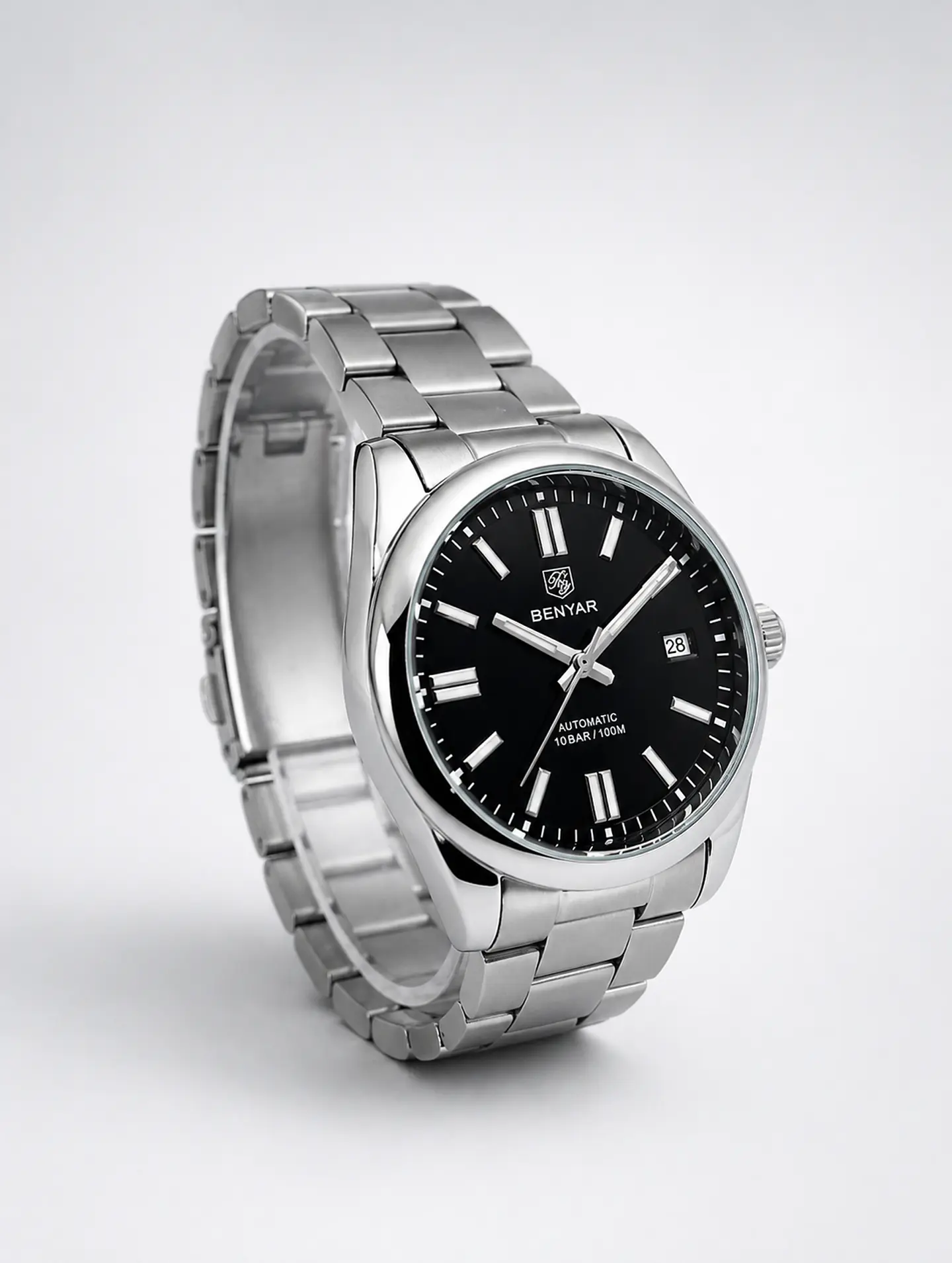 Benyar 5185 Automático Acero Clásico Negro 2