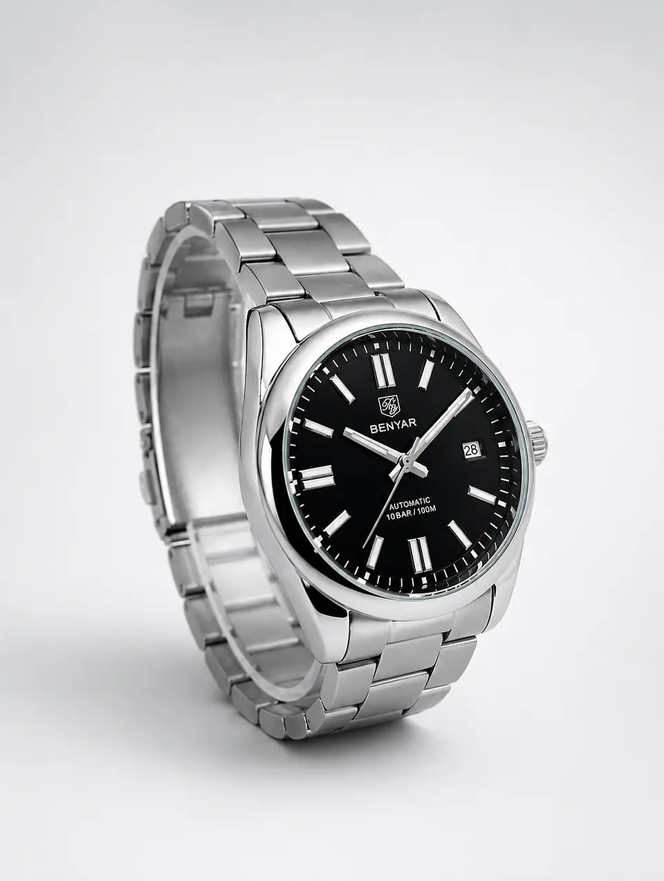Benyar 5185 Automático Acero Clásico Negro 2
