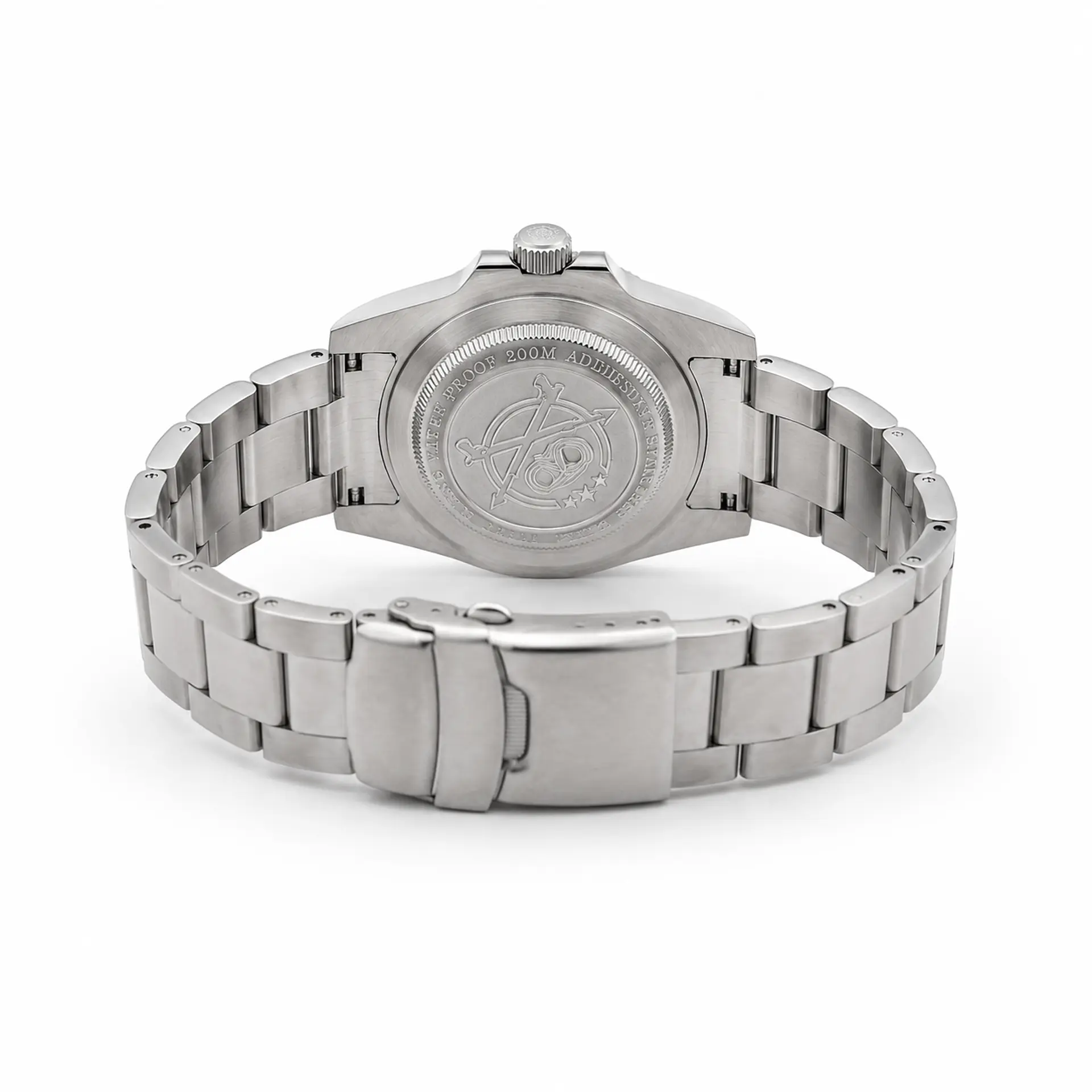 ADDIESDIVE H3 Diver 200M Acero Inoxidable – Bisel Verde 4