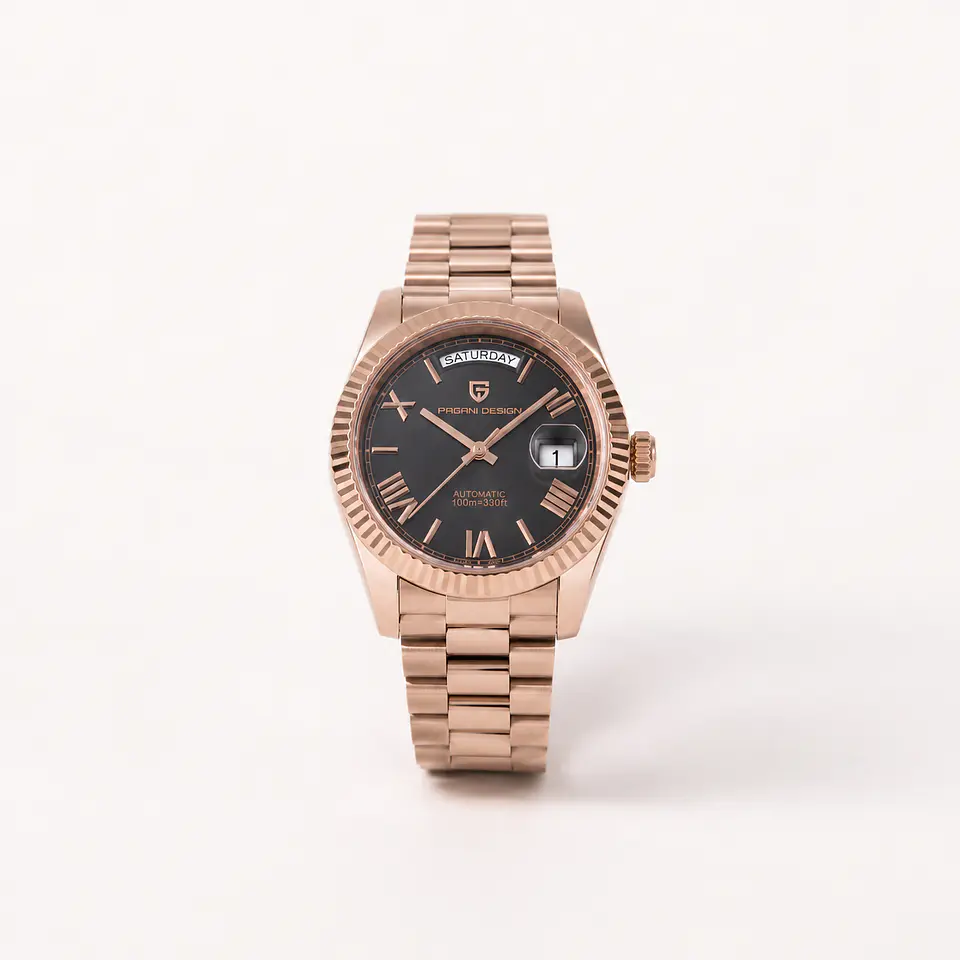 Pagani Design PD-1752 Automático 36 mm – Esfera Chocolate 1
