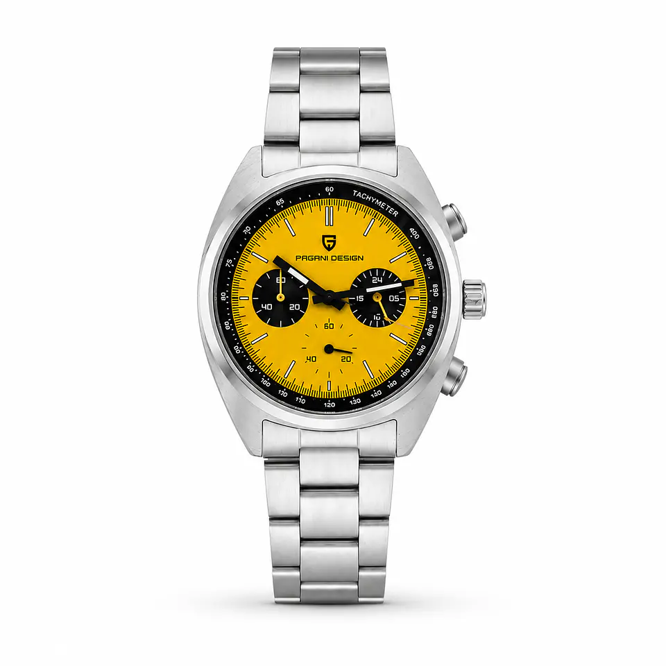 Pagani Design 1782 Cronógrafo 40 mm – Acero Inoxidable 1