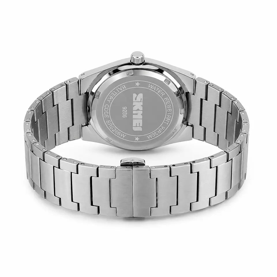 SKMEI 9288 Reloj Cuarzo 40 mm – Acero Inoxidable 4
