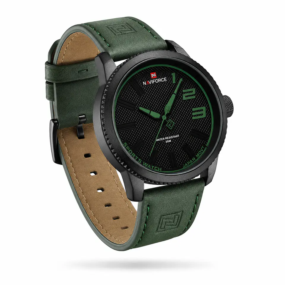 NAVIFORCE 9202L Verde 42 mm 2
