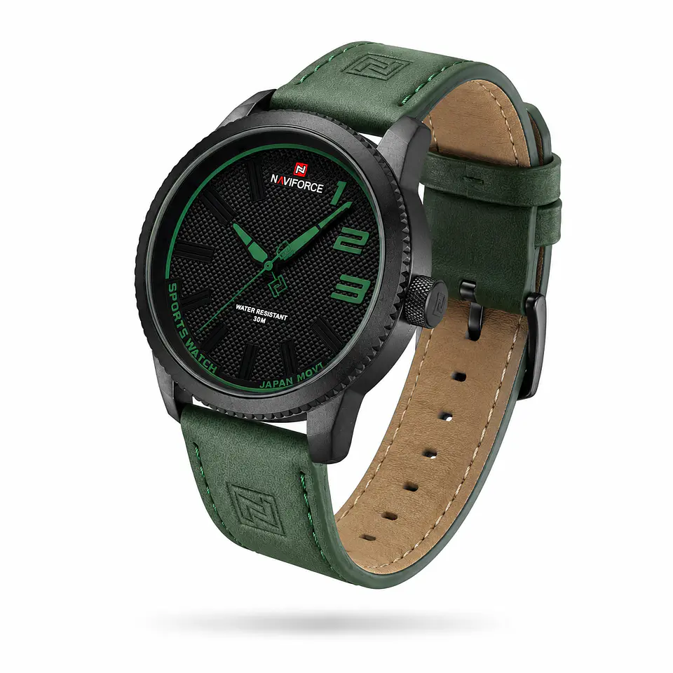 NAVIFORCE 9202L Verde 42 mm 3