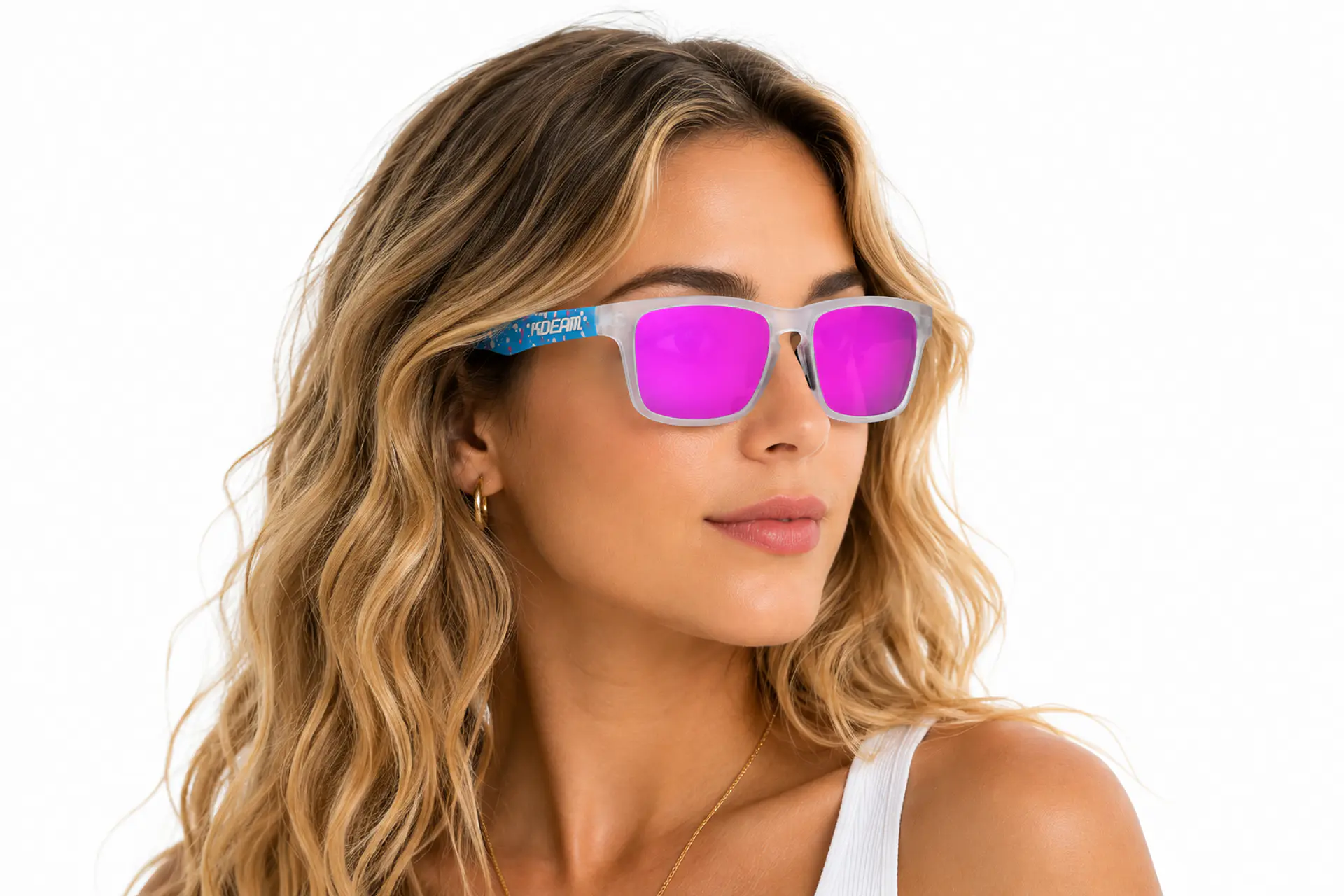 KDEAM KD332 — Gafas de Sol Polarizadas UV400 Rosadas 3