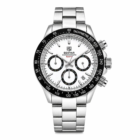 BBenyar BY-5169 Chronograph Panda 40 mm
