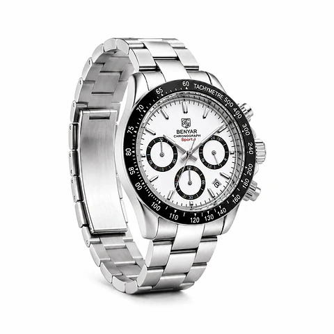 BBenyar BY-5169 Chronograph Panda 40 mm