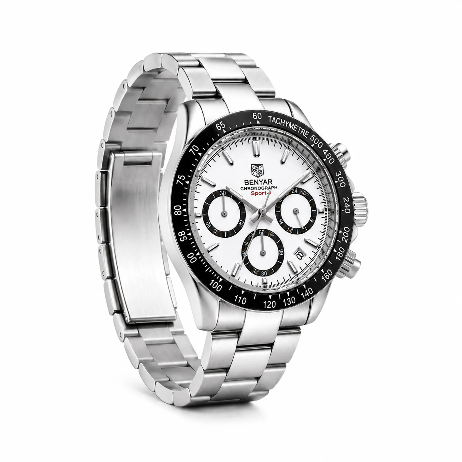 Benyar BY-5169 Chronograph Panda 40 mm 2