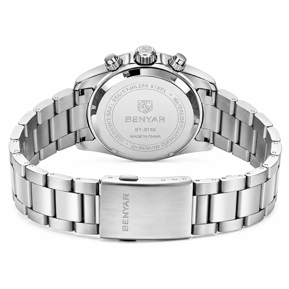 Benyar BY-5169 Chronograph Panda 40 mm 4