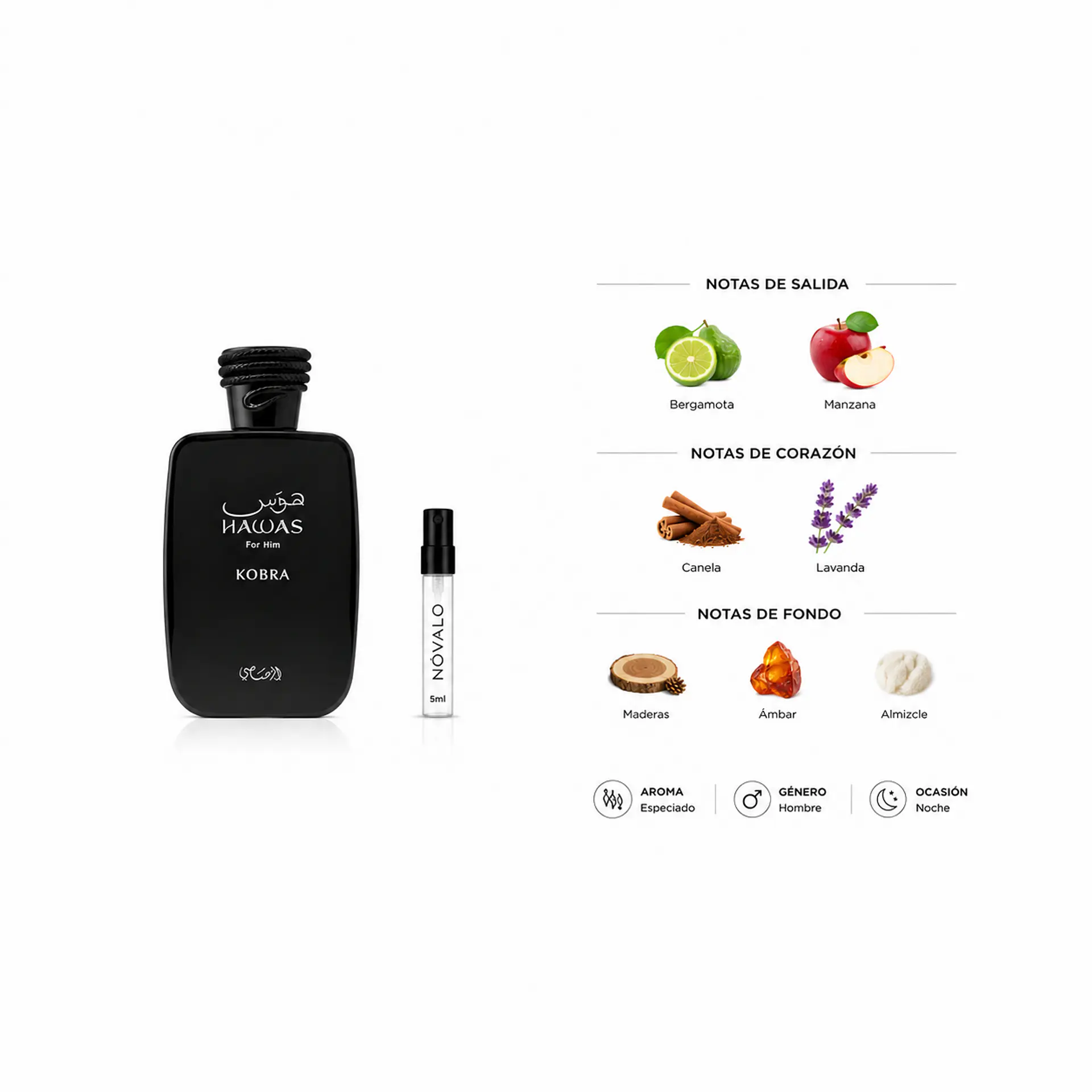Rasasi Hawas Kobra For Him EDP 2