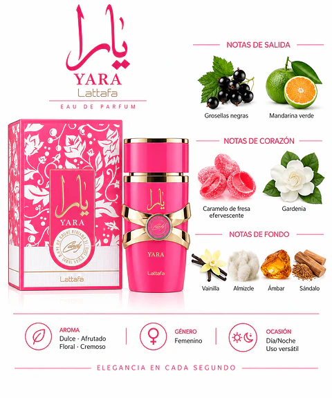 LATTAFA Yara — EDP Mujer