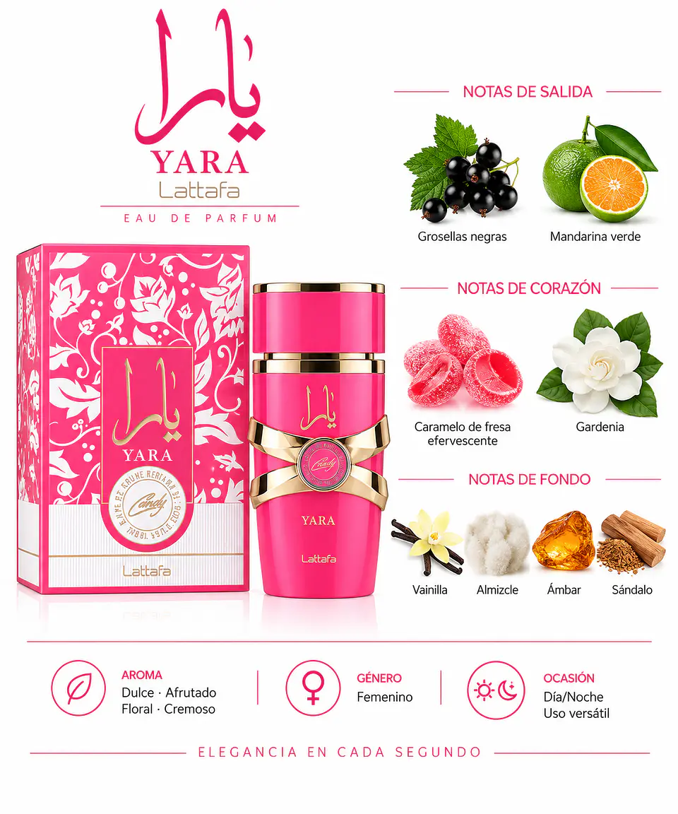 LATTAFA Yara — EDP Mujer 2