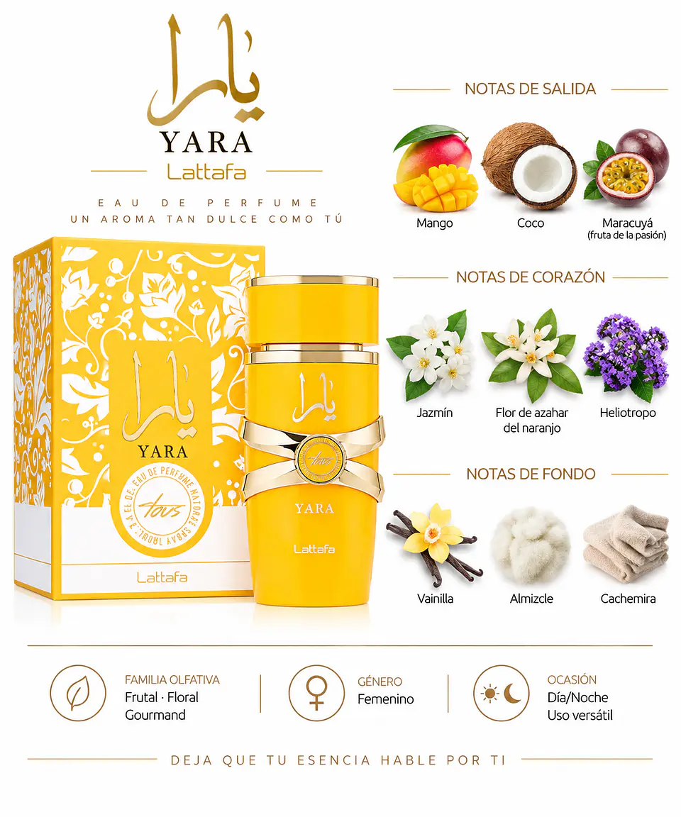 Lattafa Yara Tous — EDP Mujer 2