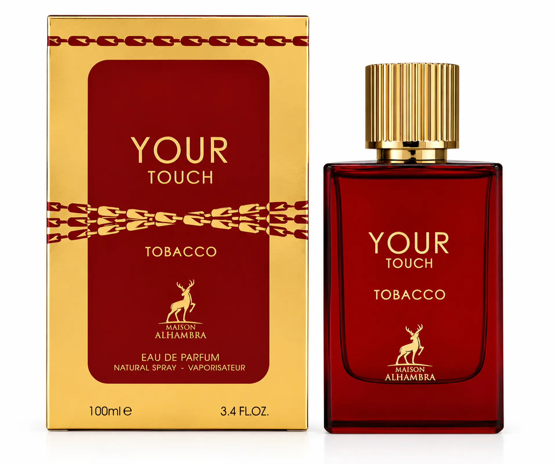 Maison Alhambra Your Touch Tobacco — EDP Hombre 1