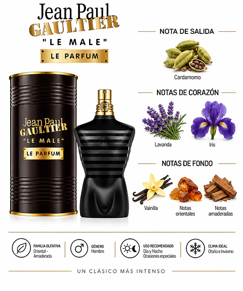 Jean Paul Gaultier Le Male Le Parfum — EDP Hombre