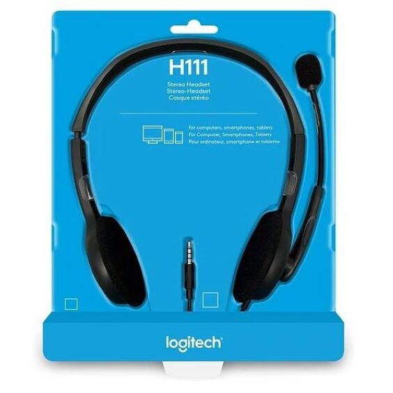 Audífono Logitech H111 3,5 mm. para videoconferencias 2