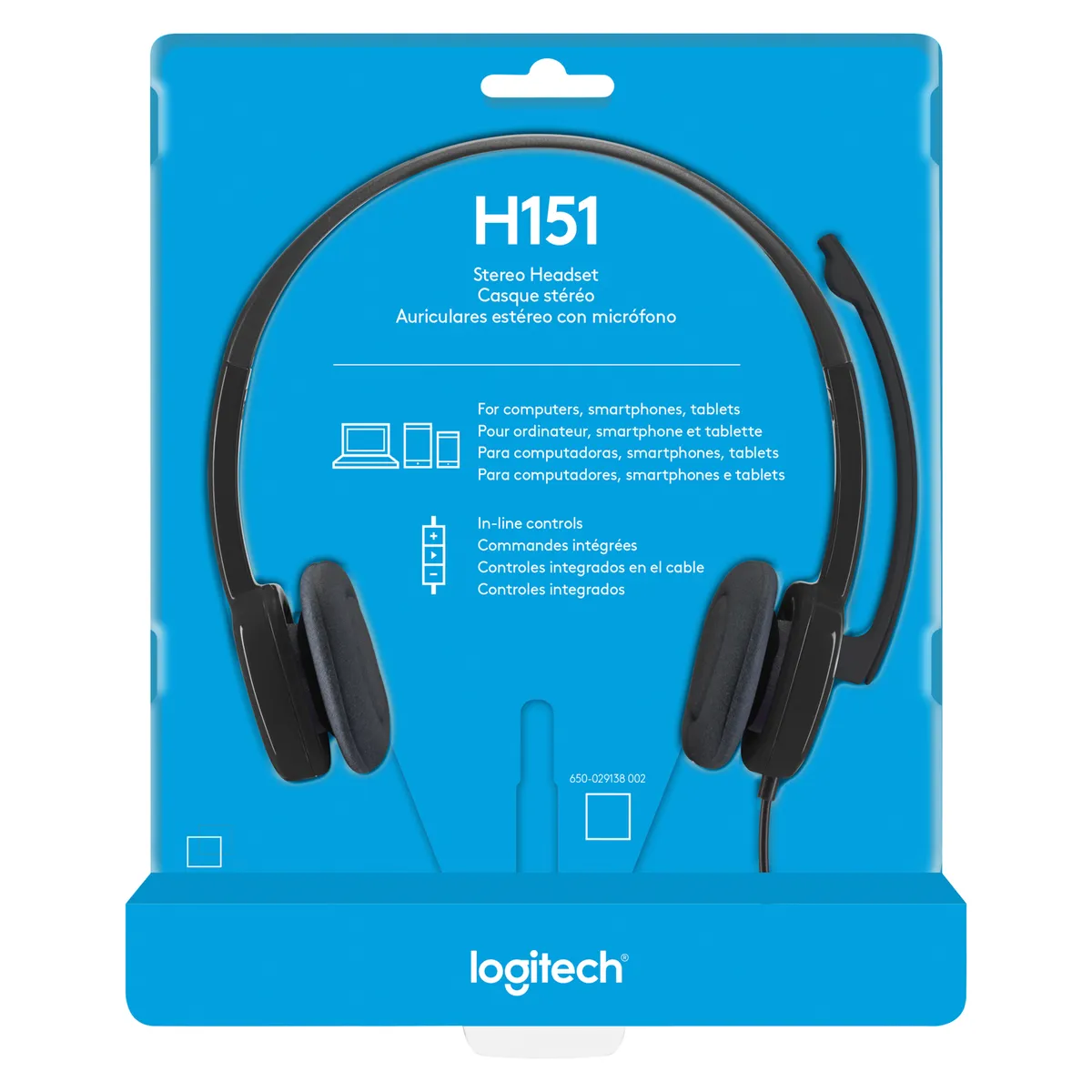 Audífono Logitech H151 para videoconferencias  3