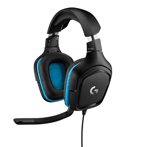 Audífonos Gamer Logitech G432 7.1 DTS con Micrófono