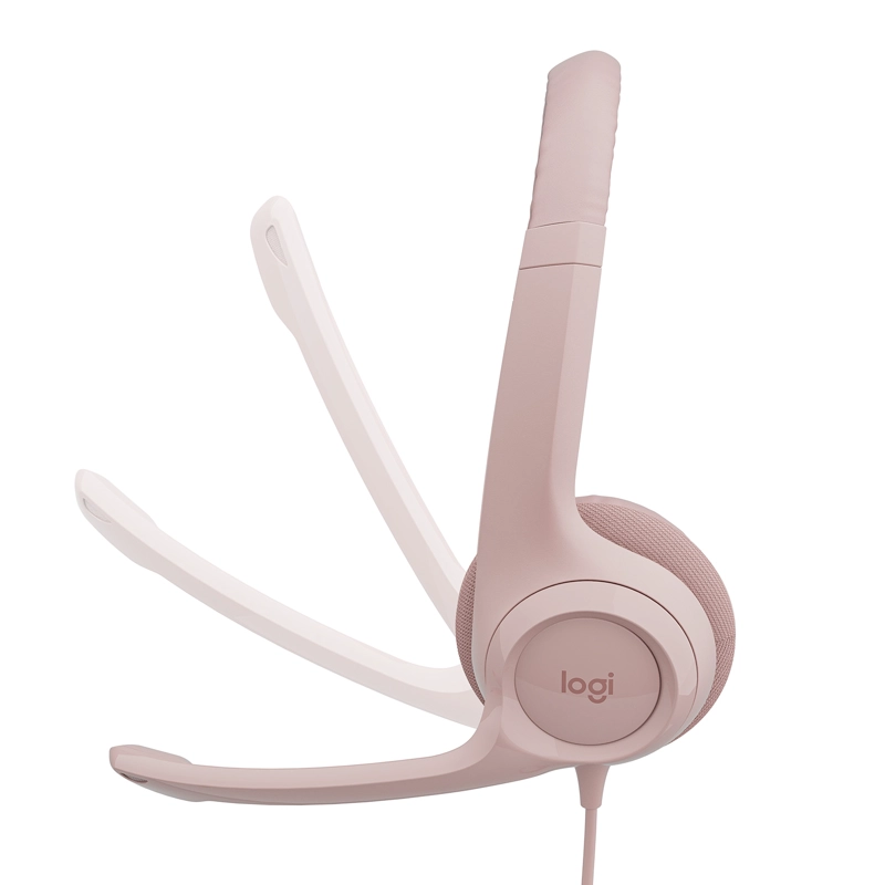 Audífono Logitech H390 Rosado 5