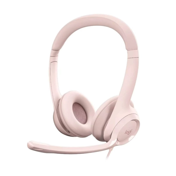 Audífono Logitech H390 Rosado 1