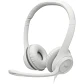 Audífono Logitech H390 Blanco Con Cancelación de ruido USB Blanco - Miniatura 1