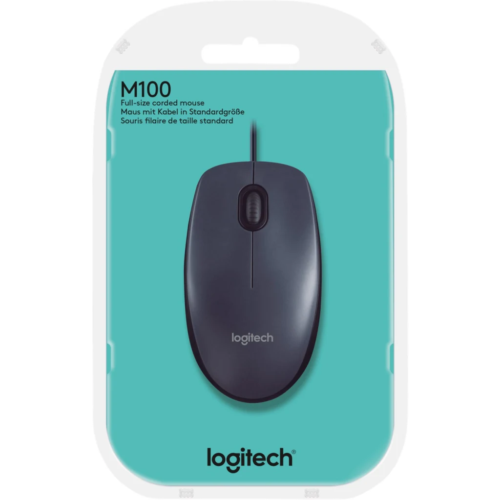 Mouse Logitech M100 Negro 2