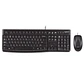 Teclado + Mouse Logitech MK120 USB Black español - Miniatura 1
