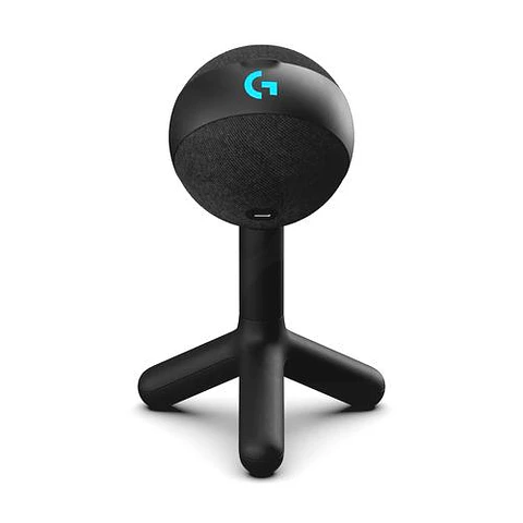 Micrófono Logitech G Yeti Orb RGB LIGHTSYNC USB — Negro