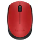 Mouse Inalámbrico Logitech M170 Rojo - Miniatura 1