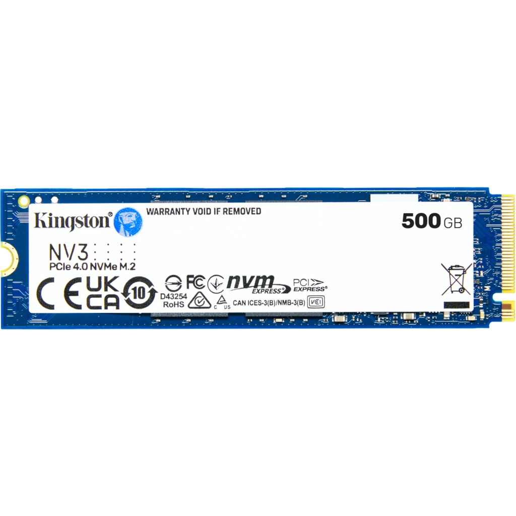 SSD Kingston NV3 500GB M.2 NVMe PCIe 4.0 5000MB/s 1