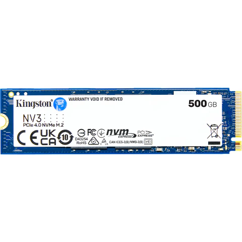 SSD Kingston NV3 500GB M.2 NVMe PCIe 4.0 5000MB/s
