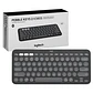 Teclado Inalámbrico Logitech Pebble Keys 2 K380S Grafito Español - Miniatura 1