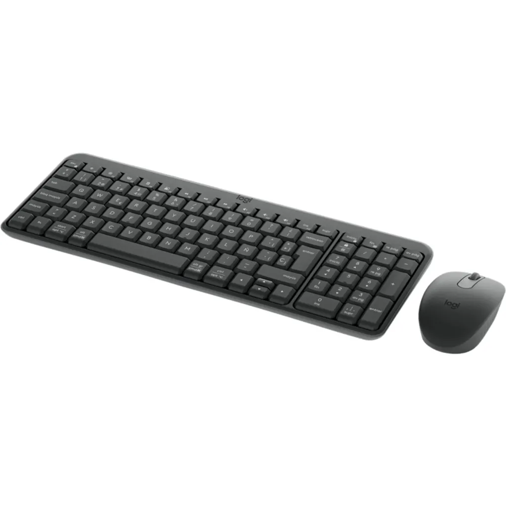 Kit Teclado y Mouse Inalámbrico Logitech MK250 Compact Grafito Español 2