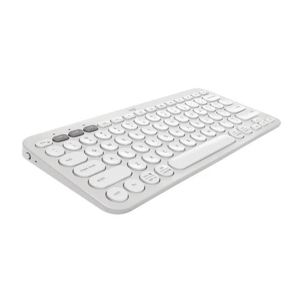 Teclado Inalámbrico Logitech Pebble Keys 2 K380S blanco Español 3