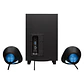 Parlante Gamer Logitech G560 2.1 Lightsync RGB 120W - Miniatura 4