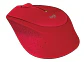 Mouse Inalámbrico Logitech M280 Rojo - Miniatura 3