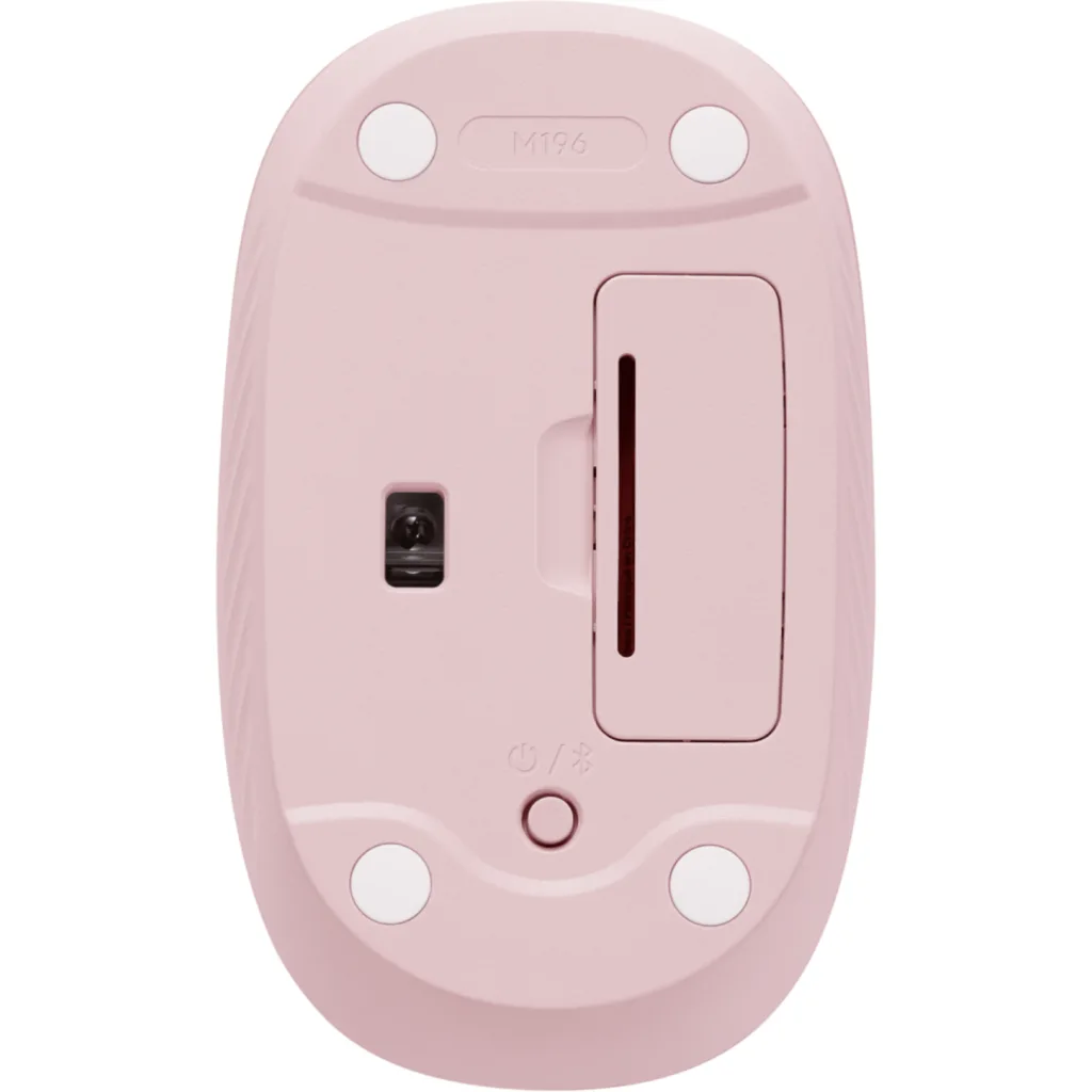 Mouse Inalámbrico Logitech M196 Bluetooth  Rosado 2