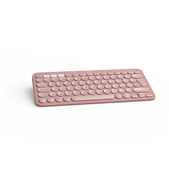 Teclado Bluetooth Logitech K380s Rosado Español 3