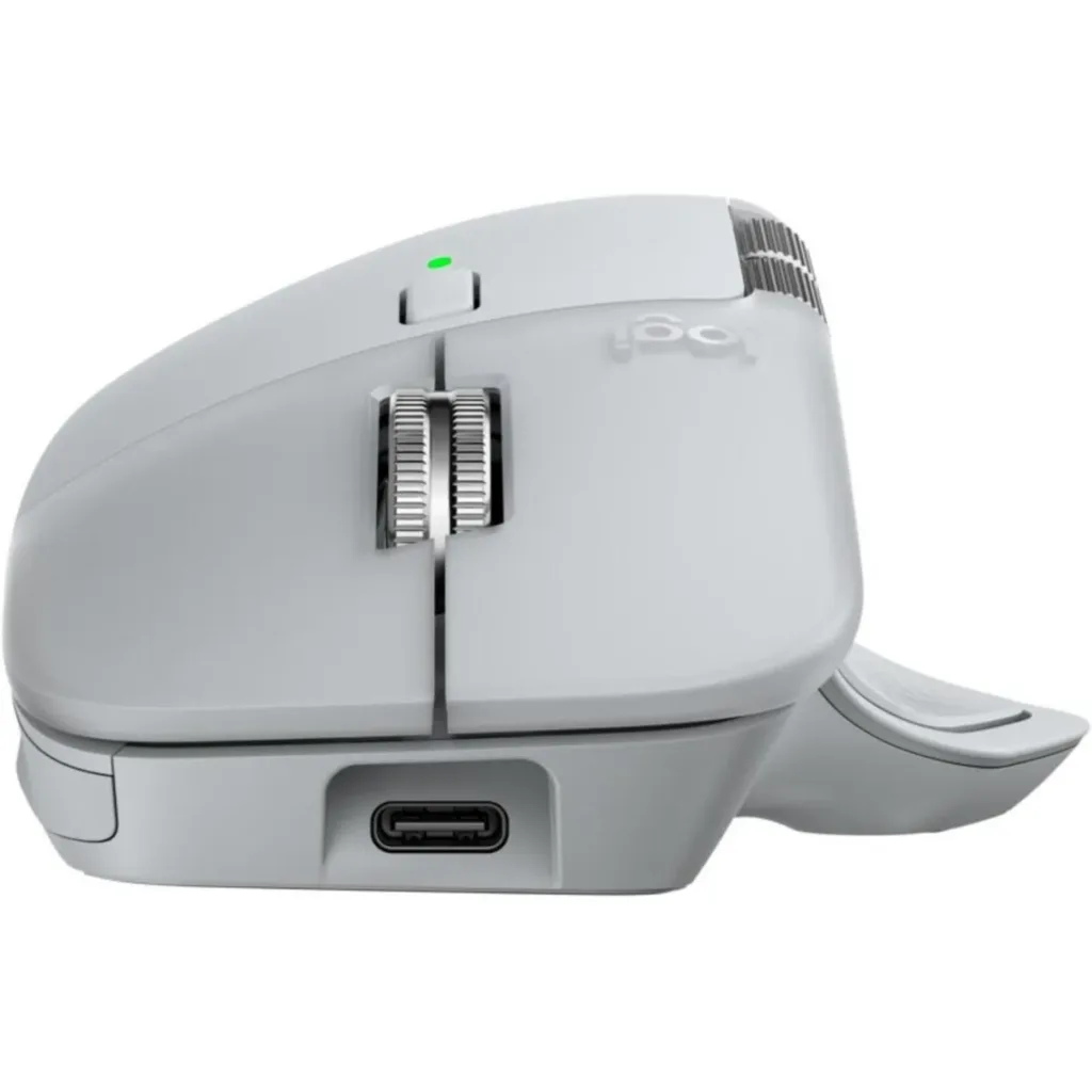 Mouse Inalámbrico Logitech MX Master 4 Gris Pálido 3