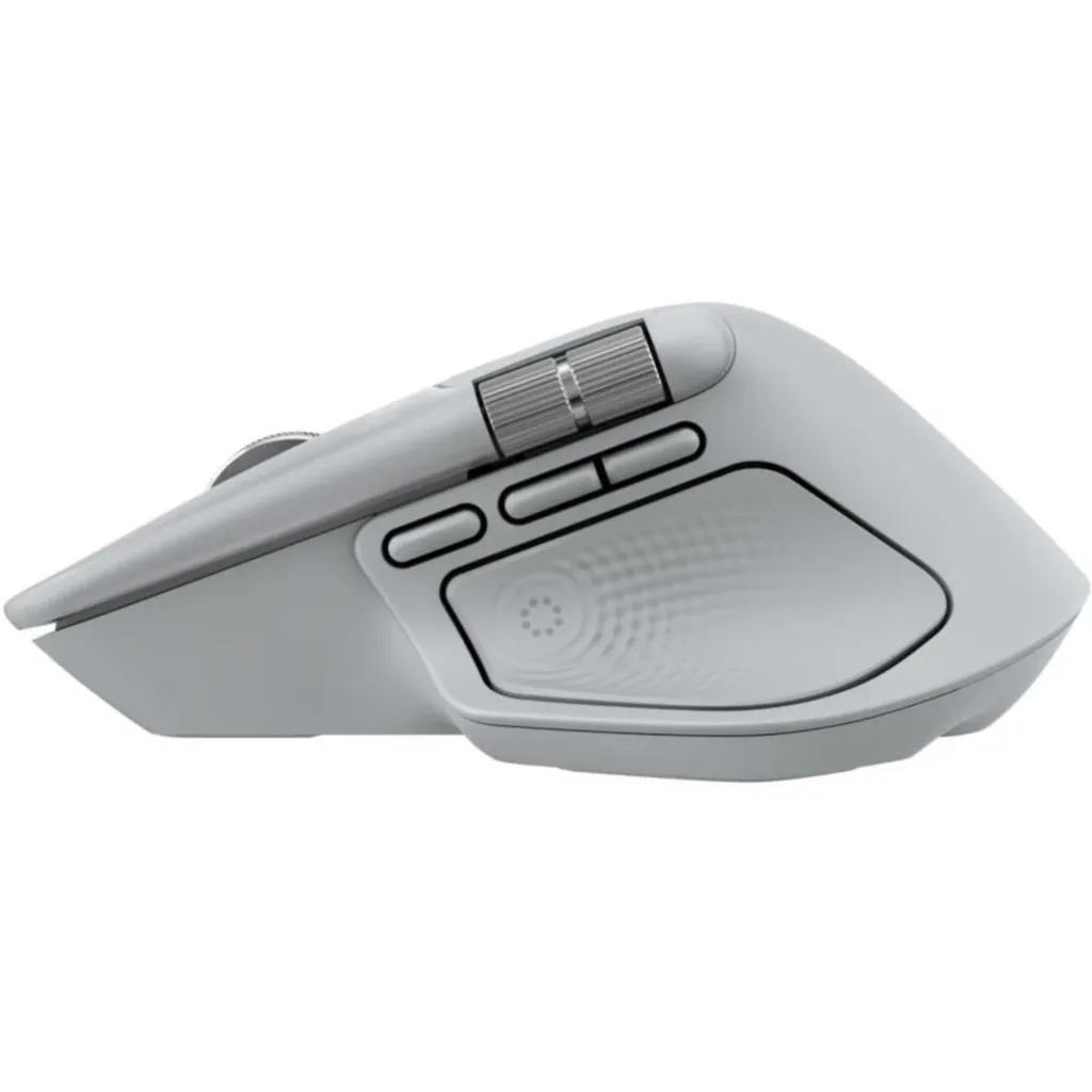 Mouse Inalámbrico Logitech MX Master 4 Gris Pálido 4