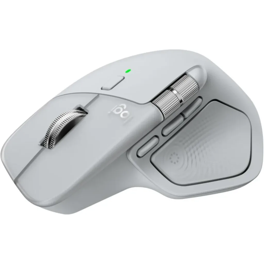 Mouse Inalámbrico Logitech MX Master 4 Gris Pálido 5