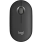 Mouse Bluetooth Logitech Pebble Mouse 2 M350s Grafito - Miniatura 1