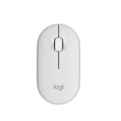Mouse Bluetooth Logitech Pebble Mouse 2 M350s Blanco