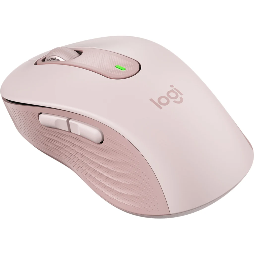 Mouse Inalámbrico Logitech Signature M650 M Rosado 3
