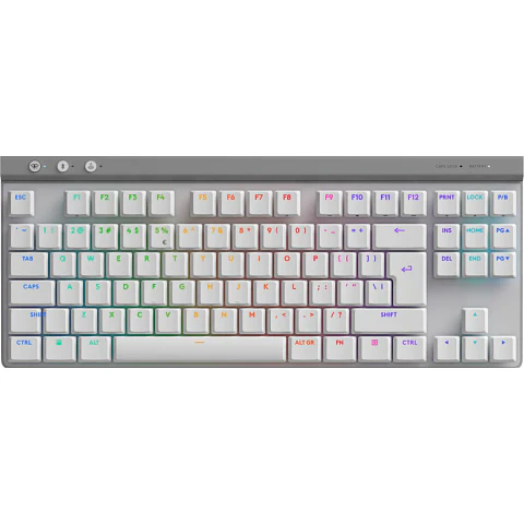 Teclado Logitech Inal G515 LIGHTSPEED TKL Blanco Inglés