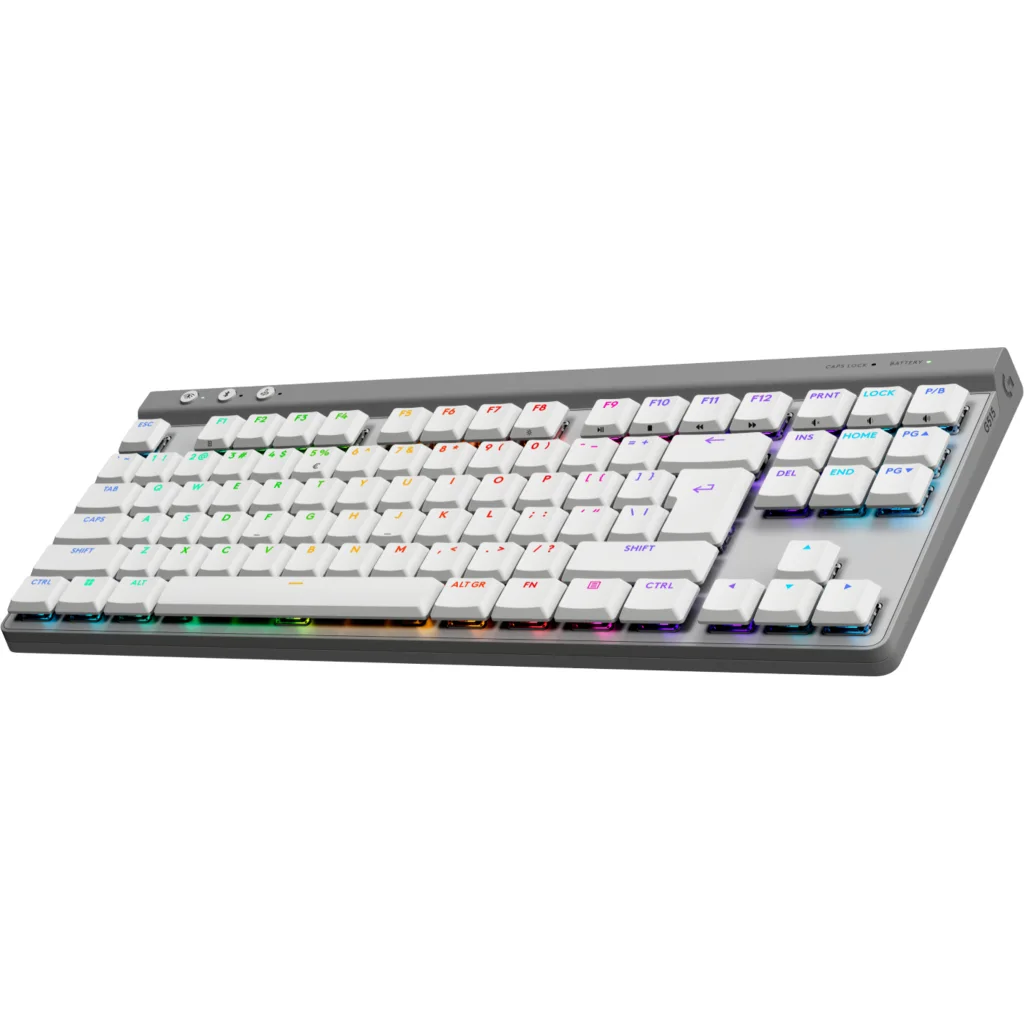 Teclado Logitech Inal G515 LIGHTSPEED TKL Blanco Inglés 2