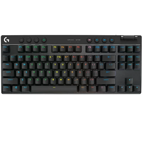 Teclado Logitech Inalambrico PRO X TKL LIGHTSPEED Negro Inglés